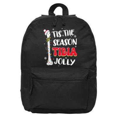 Tis The Season Tibia Jolly Bone Orthopedic Christmas Party 16 in Basic Backpack