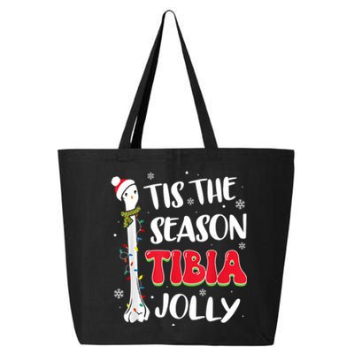 Tis The Season Tibia Jolly Bone Orthopedic Christmas Party 25L Jumbo Tote