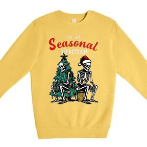 Tis The Seasonal Depression Premium Crewneck Sweatshirt