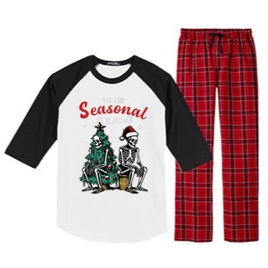 Tis The Seasonal Depression Raglan Sleeve Pajama Set