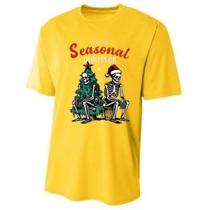 Tis The Seasonal Depression Performance Sprint T-Shirt