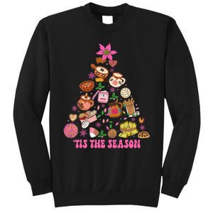 Tis The Season Mexican Christmas Tree Tamales Pan Dulce  Sweatshirt