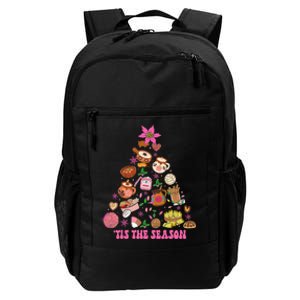 Tis The Season Mexican Christmas Tree Tamales Pan Dulce  Daily Commute Backpack