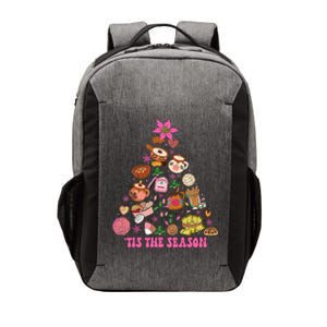 Tis The Season Mexican Christmas Tree Tamales Pan Dulce  Vector Backpack