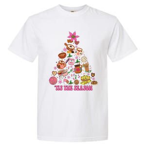 Tis The Season Mexican Christmas Tree Tamales Pan Dulce  Garment-Dyed Heavyweight T-Shirt