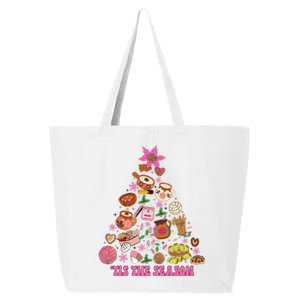 Tis The Season Mexican Christmas Tree Tamales Pan Dulce  25L Jumbo Tote