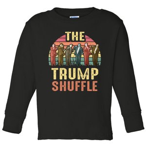 The Trump Shuffle Trump Elaine Dance GIF Trump Toddler Long Sleeve Shirt