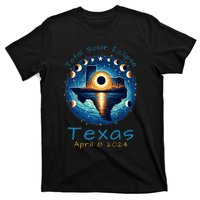 Texas Total Solar Eclipse April 8 2024 Texas Solar Eclipse T-Shirt