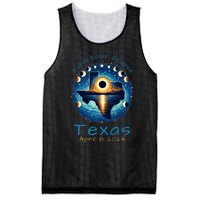 Texas Total Solar Eclipse April 8 2024 Texas Solar Eclipse Mesh Reversible Basketball Jersey Tank