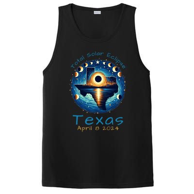 Texas Total Solar Eclipse April 8 2024 Texas Solar Eclipse PosiCharge Competitor Tank