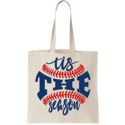 Tis The Season Baseball Softball Lovers Tote Bag