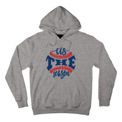 Tis The Season Baseball Softball Lovers Tall Hoodie