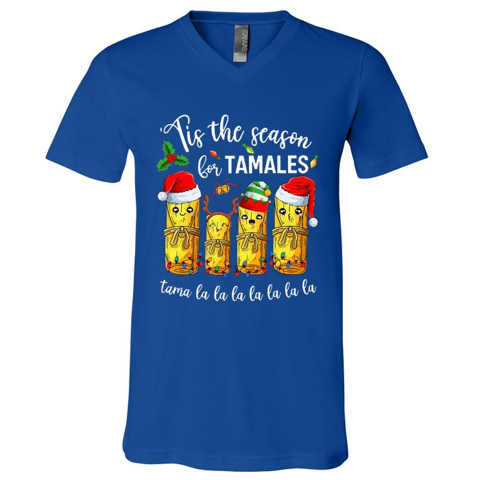 Tis The Season For Tamales V-Neck T-Shirt