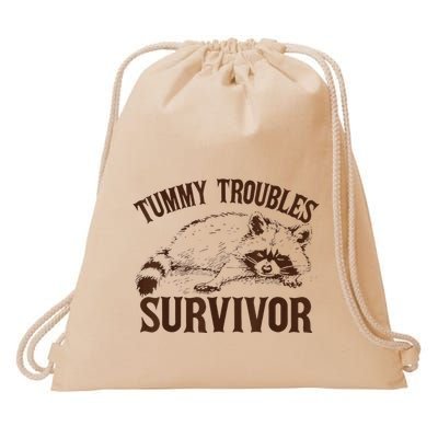 Tummy Troubles Survivor Drawstring Bag