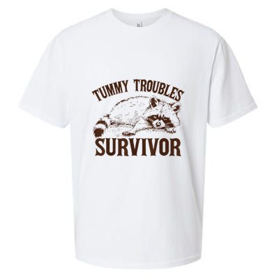 Tummy Troubles Survivor Sueded Cloud Jersey T-Shirt