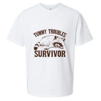 Tummy Troubles Survivor Sueded Cloud Jersey T-Shirt