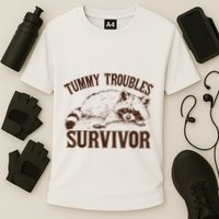 Tummy Troubles Survivor Performance Shirt