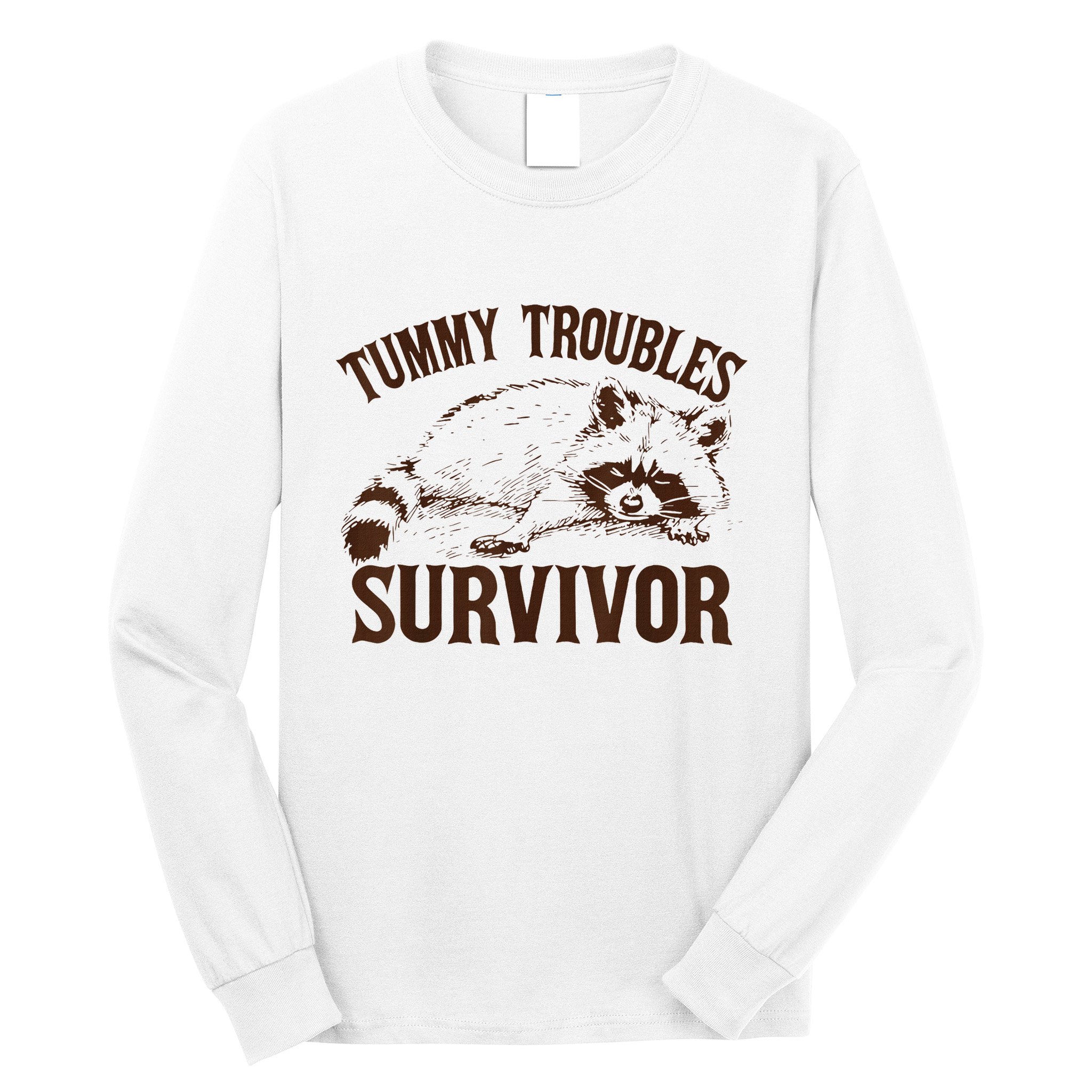 Tummy Troubles Survivor Long Sleeve Shirt