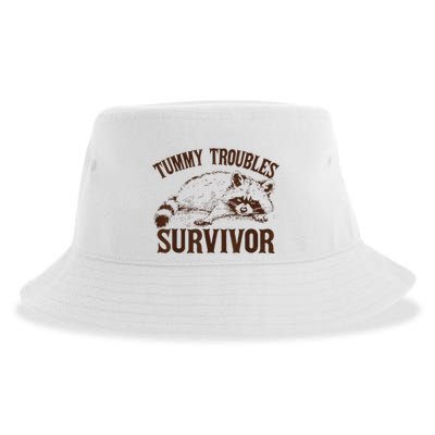 Tummy Troubles Survivor Sustainable Bucket Hat