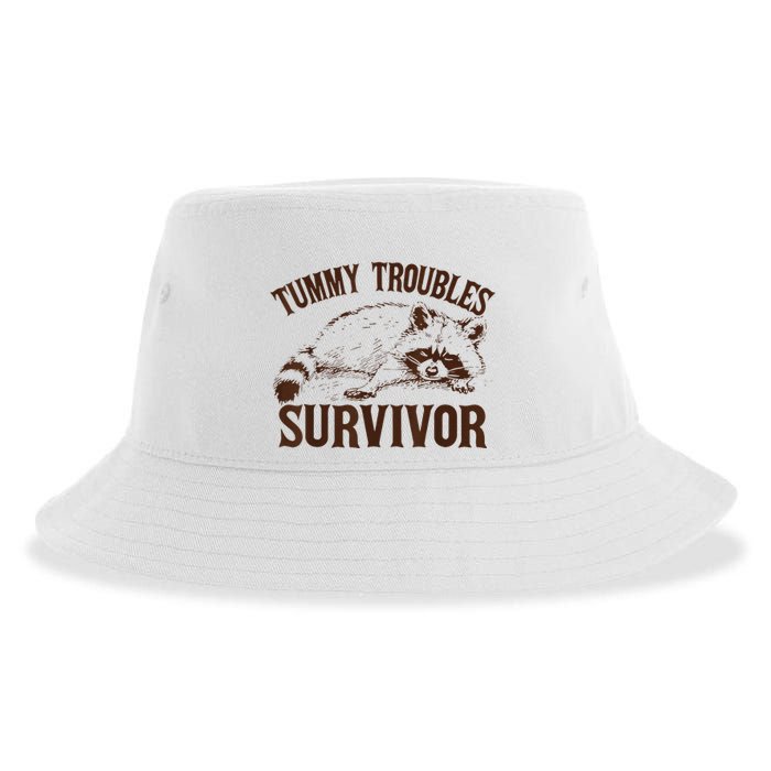 Tummy Troubles Survivor Sustainable Bucket Hat
