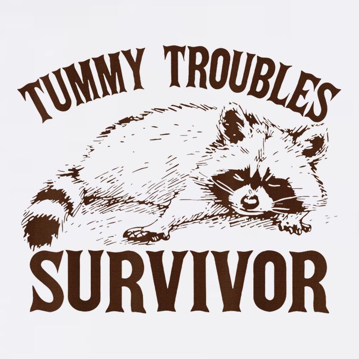Tummy Troubles Survivor Button