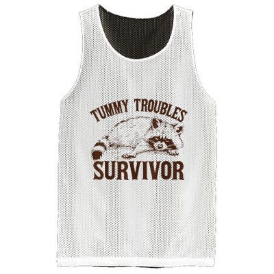 Tummy Troubles Survivor Mesh Reversible Basketball Jersey Tank