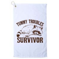 Tummy Troubles Survivor Golf Towel