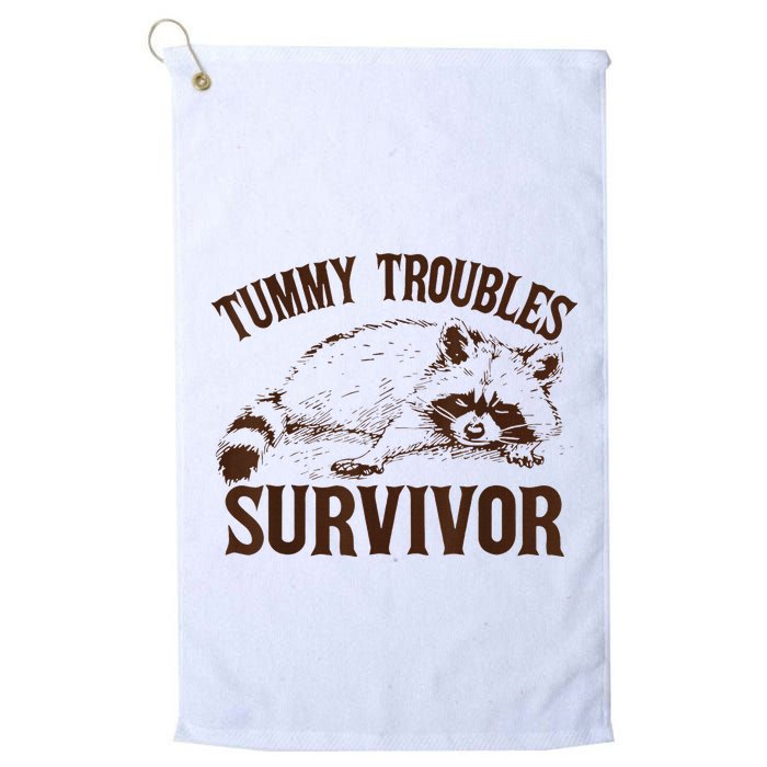 Tummy Troubles Survivor Golf Towel