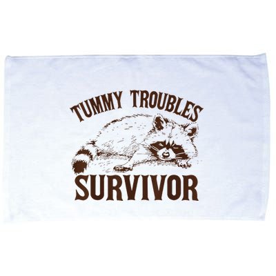 Tummy Troubles Survivor Microfiber Hand Towel