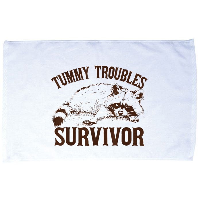 Tummy Troubles Survivor Microfiber Hand Towel