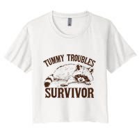Tummy Troubles Survivor Crop Top