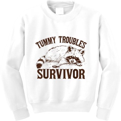 Tummy Troubles Survivor Kids Sweatshirt