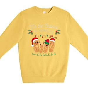 Tis The Season For Tamales Mexican Christmas Premium Crewneck Sweatshirt