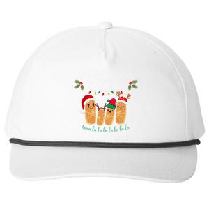 Tis The Season For Tamales Mexican Christmas Snapback Five-Panel Rope Hat