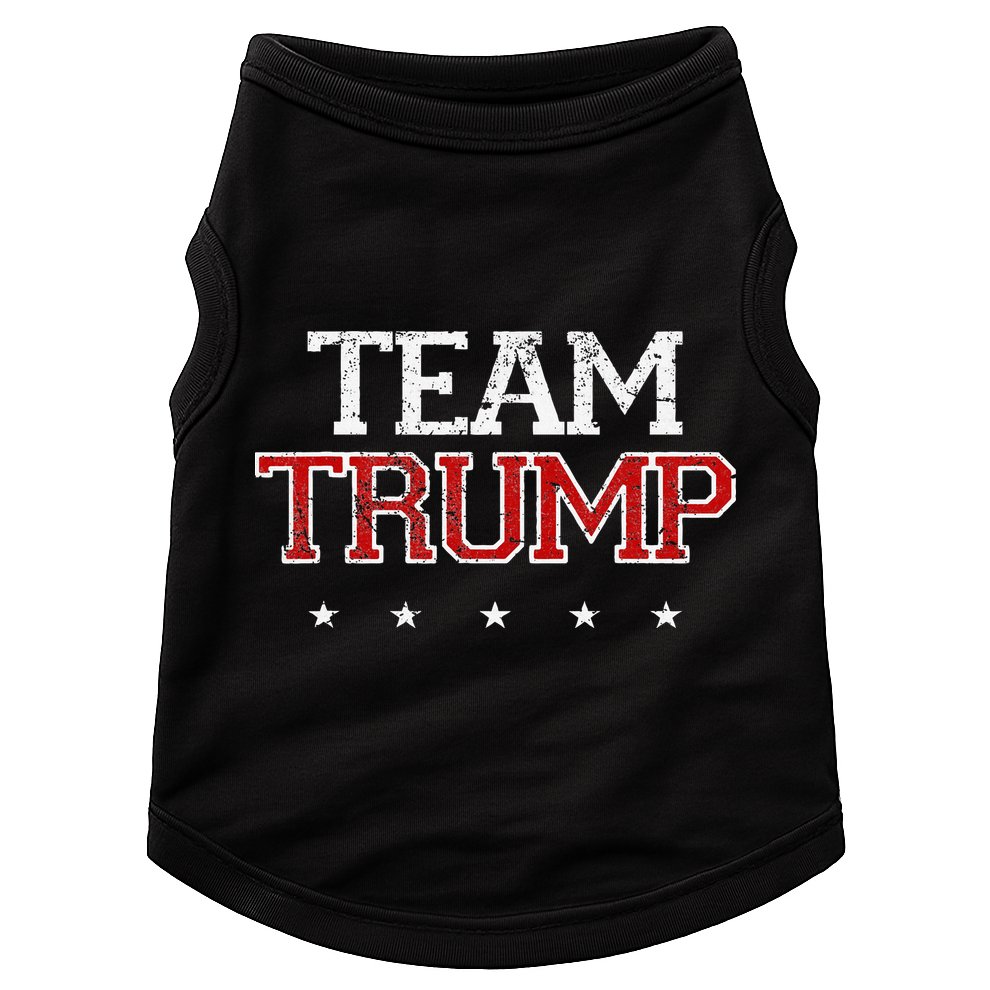 Team Trump Shirts Maga Trump Support Republican Doggie Tank