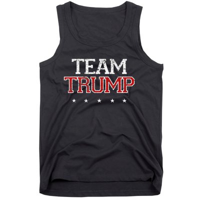 Team Trump Shirts Maga Trump Support Republican Tank Top