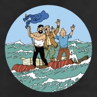 Tin Tin Sea Adventure With Captain Haddock Cool Comfort Performance Bucket Hat