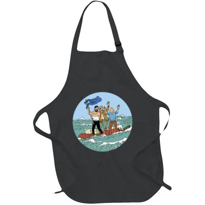 Tin Tin Sea Adventure With Captain Haddock Apron