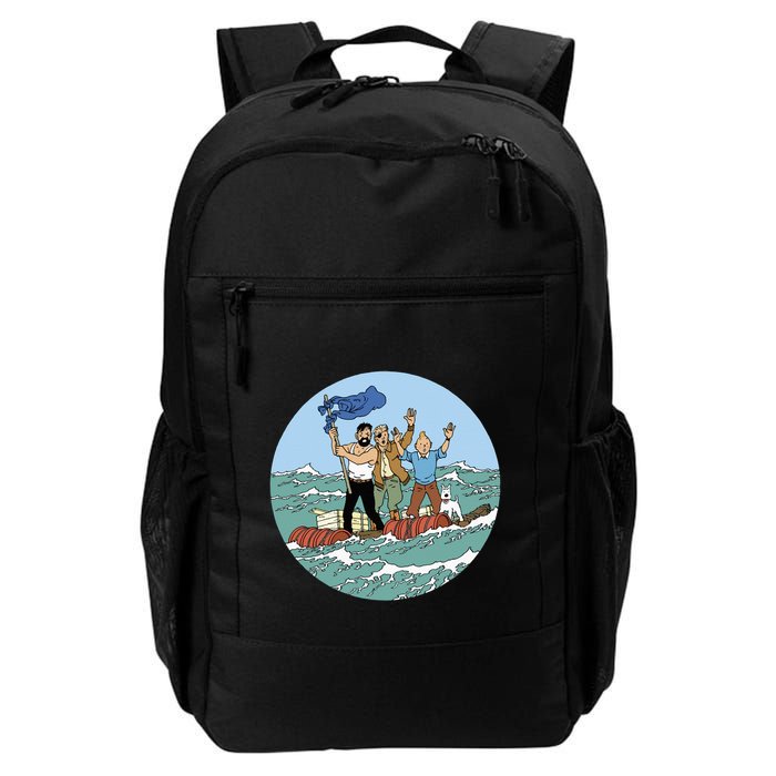 Tin Tin Sea Adventure With Captain Haddock Backpack