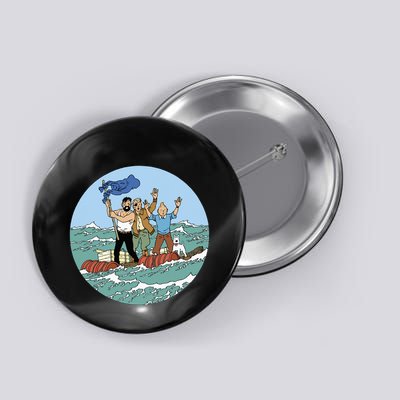 Tin Tin Sea Adventure With Captain Haddock Button