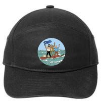 Tin Tin Sea Adventure With Captain Haddock 7-Panel Snapback Hat