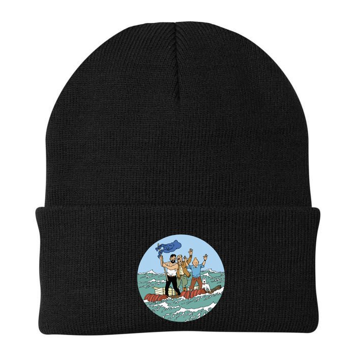 Tin Tin Sea Adventure With Captain Haddock Beanie