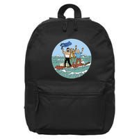 Tin Tin Sea Adventure With Captain Haddock 16 in Basic Backpack
