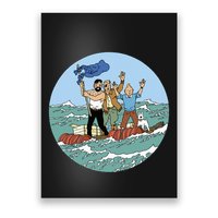 Tin Tin Sea Adventure With Captain Haddock Poster
