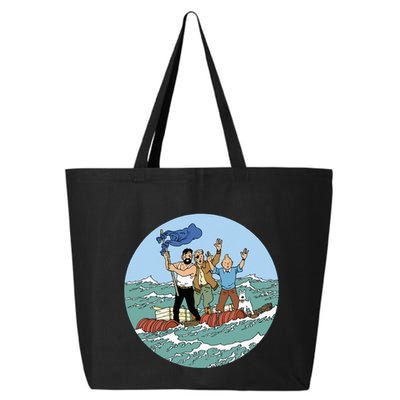 Tin Tin Sea Adventure With Captain Haddock 25L Jumbo Tote