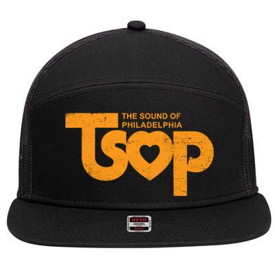 TSOP The Sound Of Philadelphia 7 Panel Mesh Trucker Snapback Hat