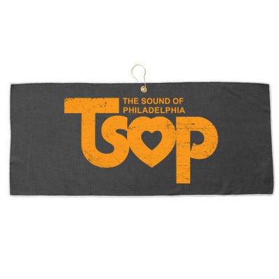 TSOP The Sound Of Philadelphia Large Microfiber Waffle Golf Towel