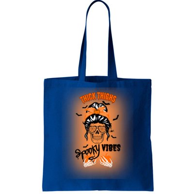 Thick Thighs Spooky Vibes Gift Tote Bag