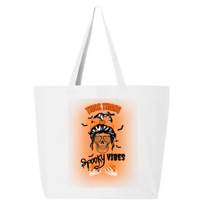 Thick Thighs Spooky Vibes Gift 25L Jumbo Tote