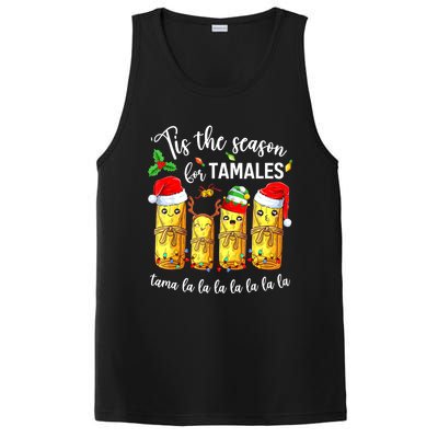 Tis The Season For Tamales Christmas Holiday Mexican Food PosiCharge Competitor Tank